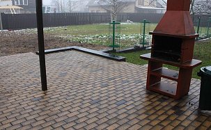 Тротуарная плитка клинкерная брусчатка Feldhaus Klinker P248KF 200x100x45 - Фото 12